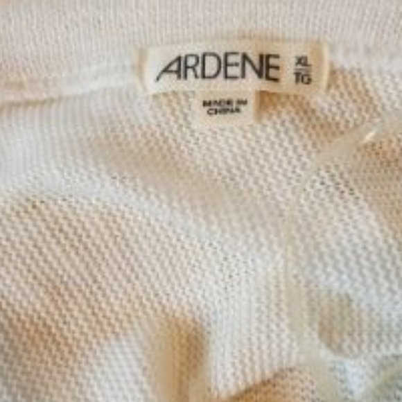 White Long Sleeve Lace Up Back Sweater - Picture 2 of 3